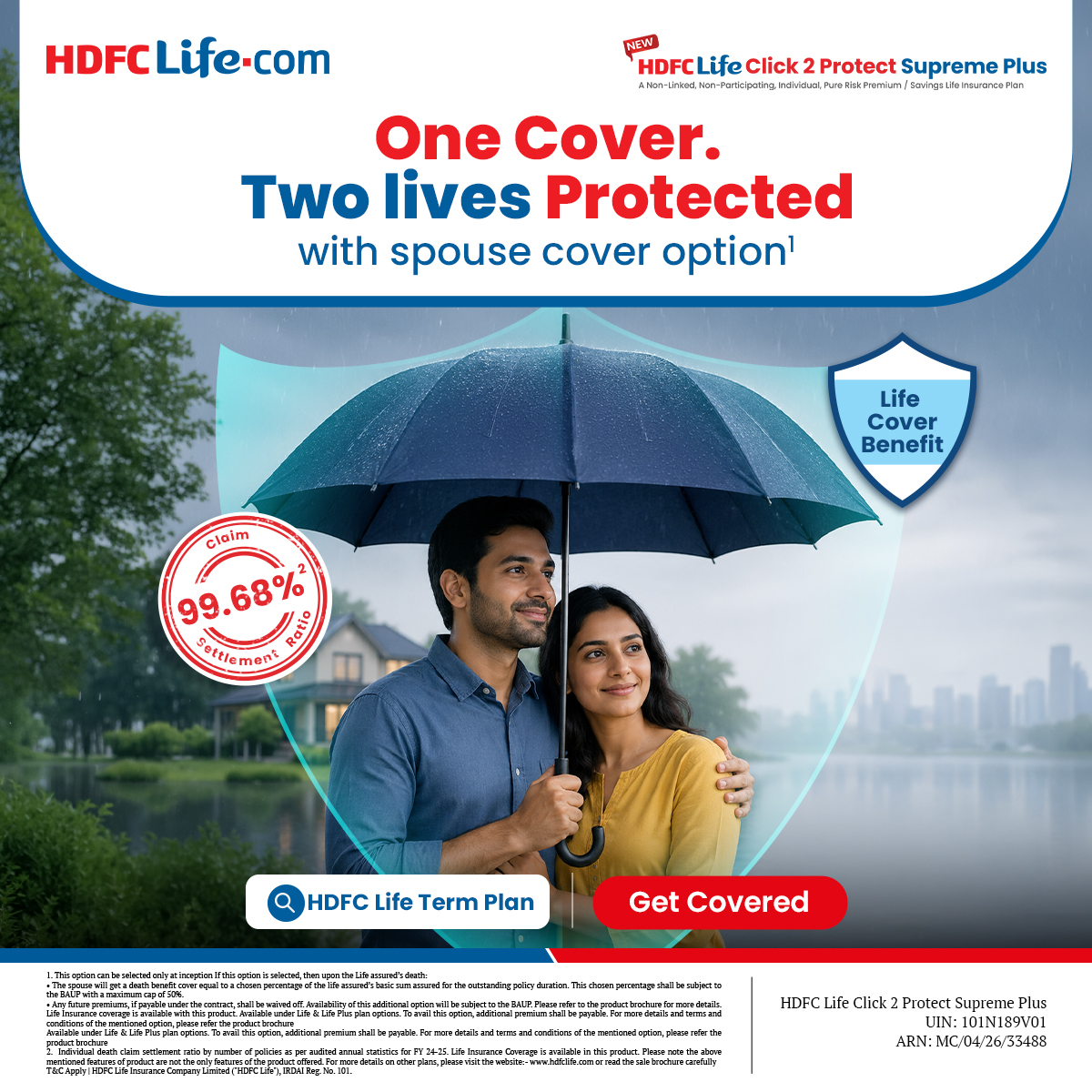 HDFC Life Facebook ad