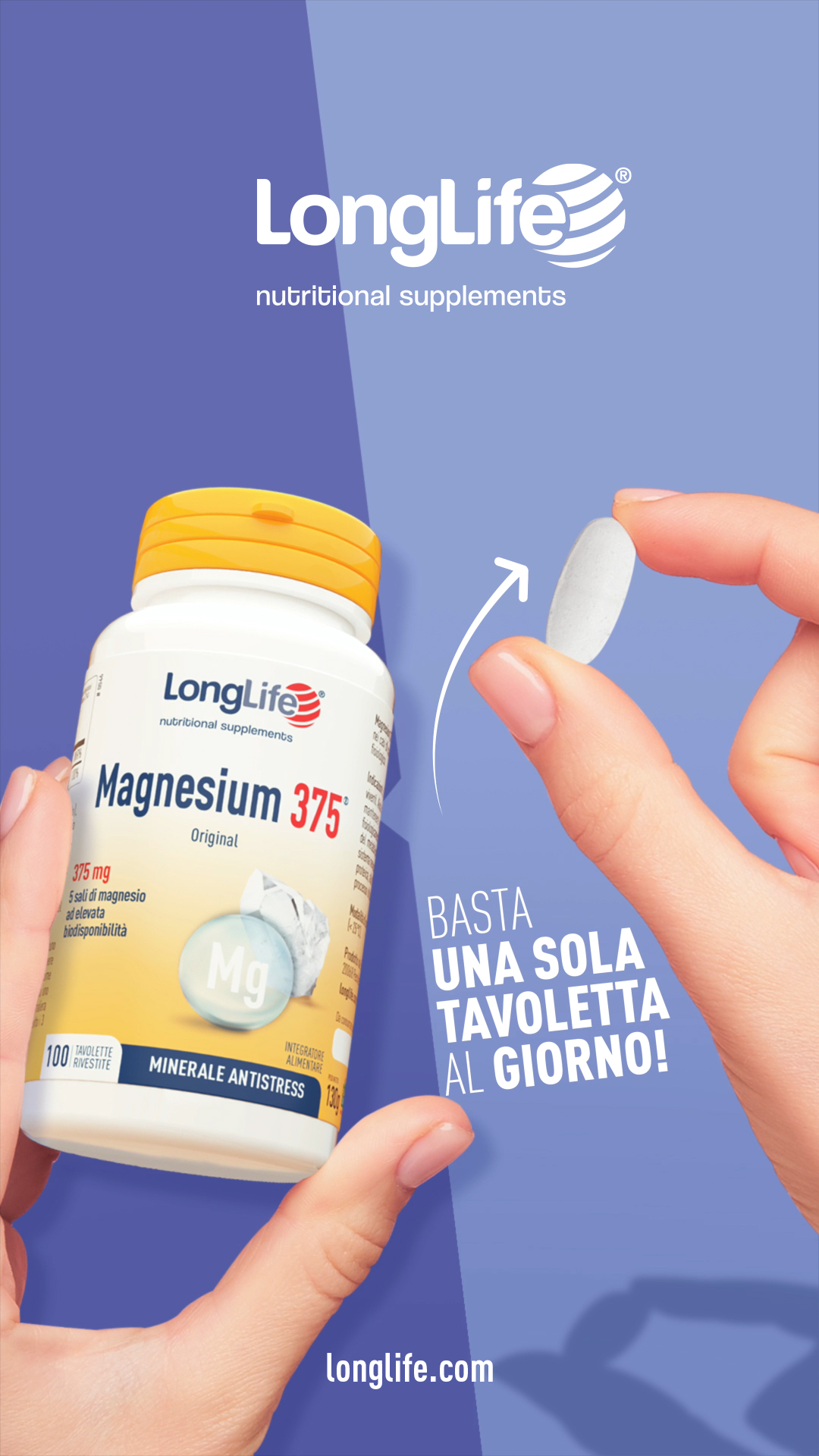 LongLife ad creative
