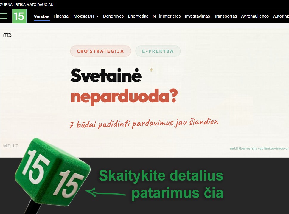Mantas Digital Facebook ad