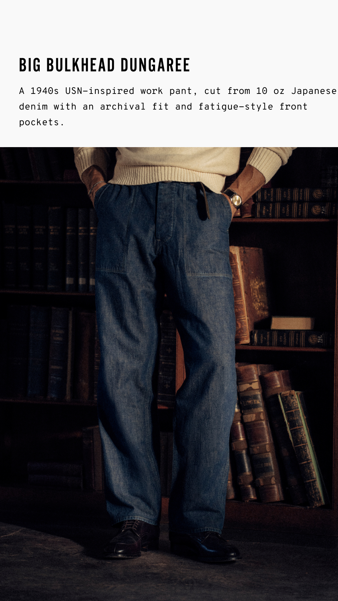 Buck Mason Facebook ad
