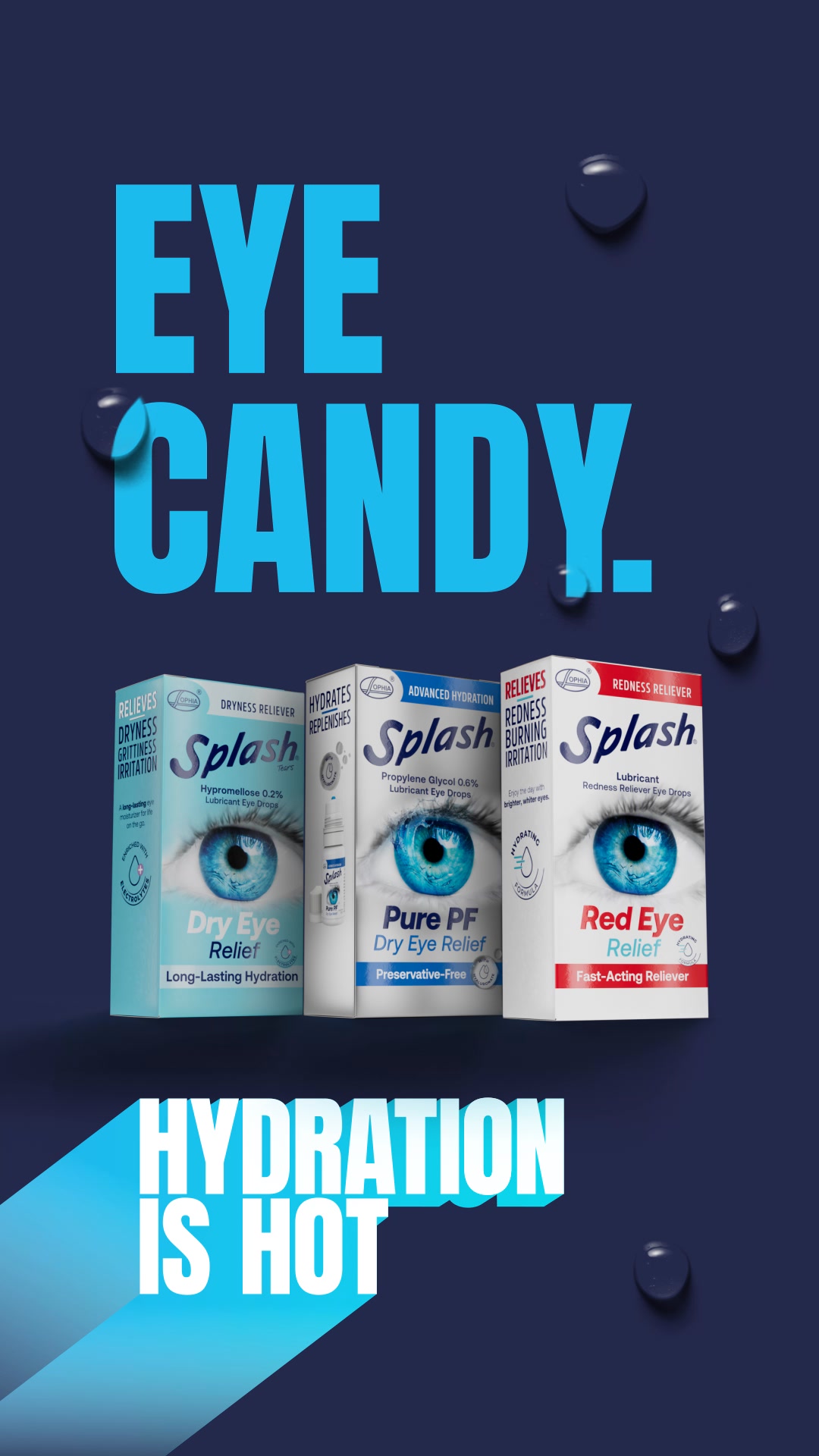 Splash Eye Drops Facebook ad from May 6, 2026