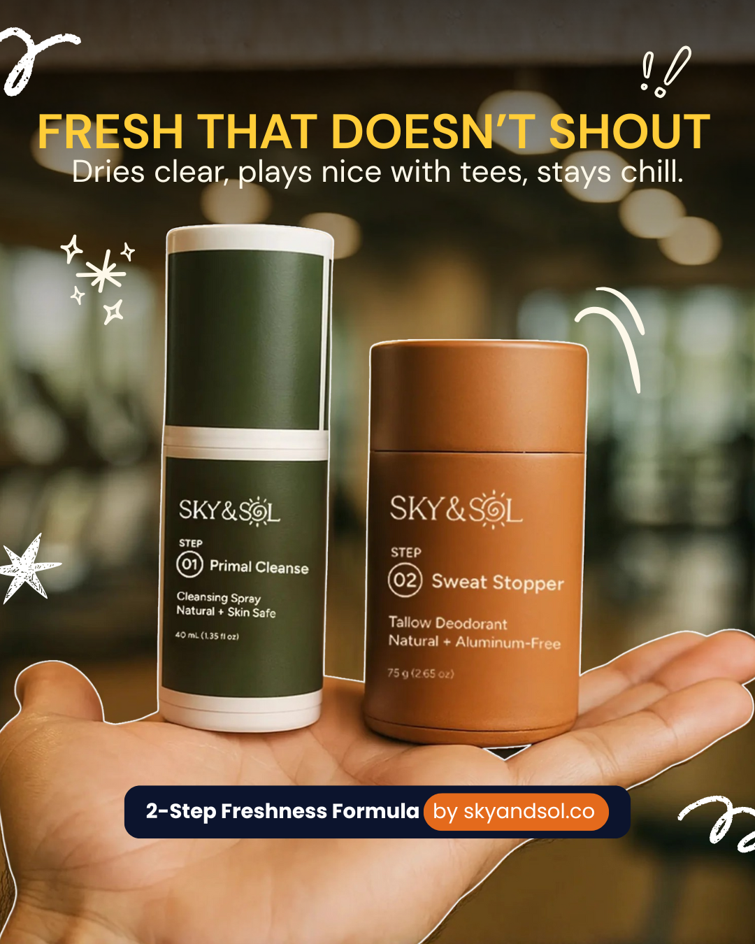 Sky&sol Facebook ad