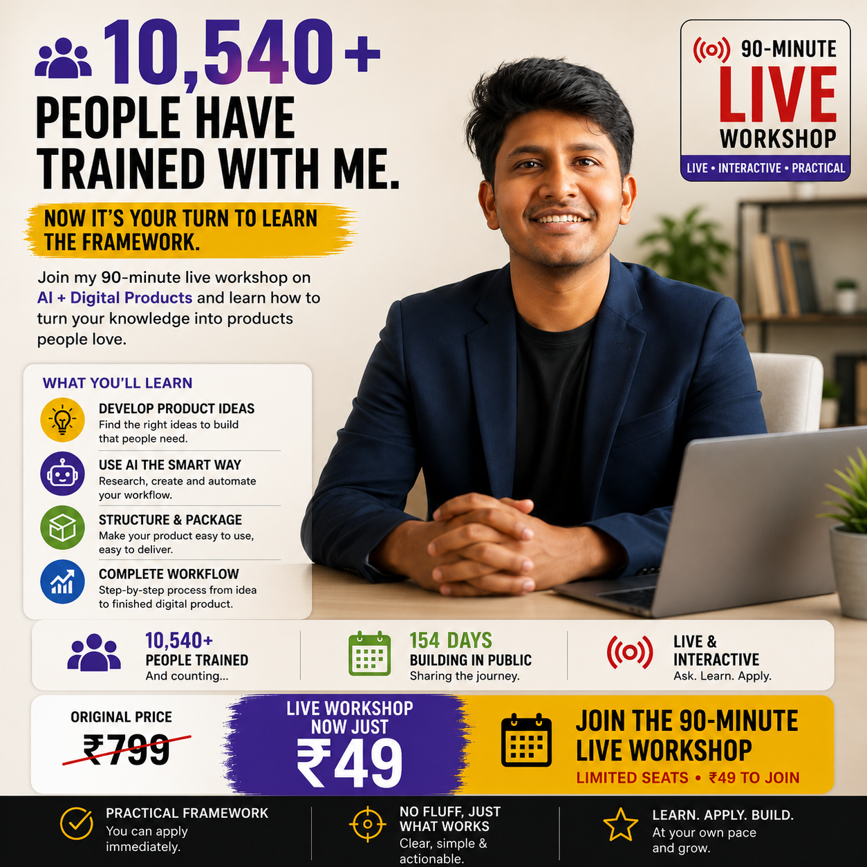 Digitally Roshan Facebook ad