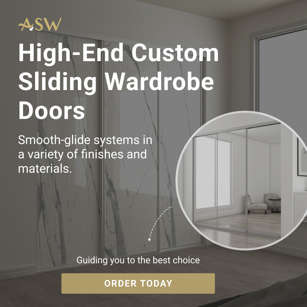 Australian Shower Screens & Wardrobes Facebook ad