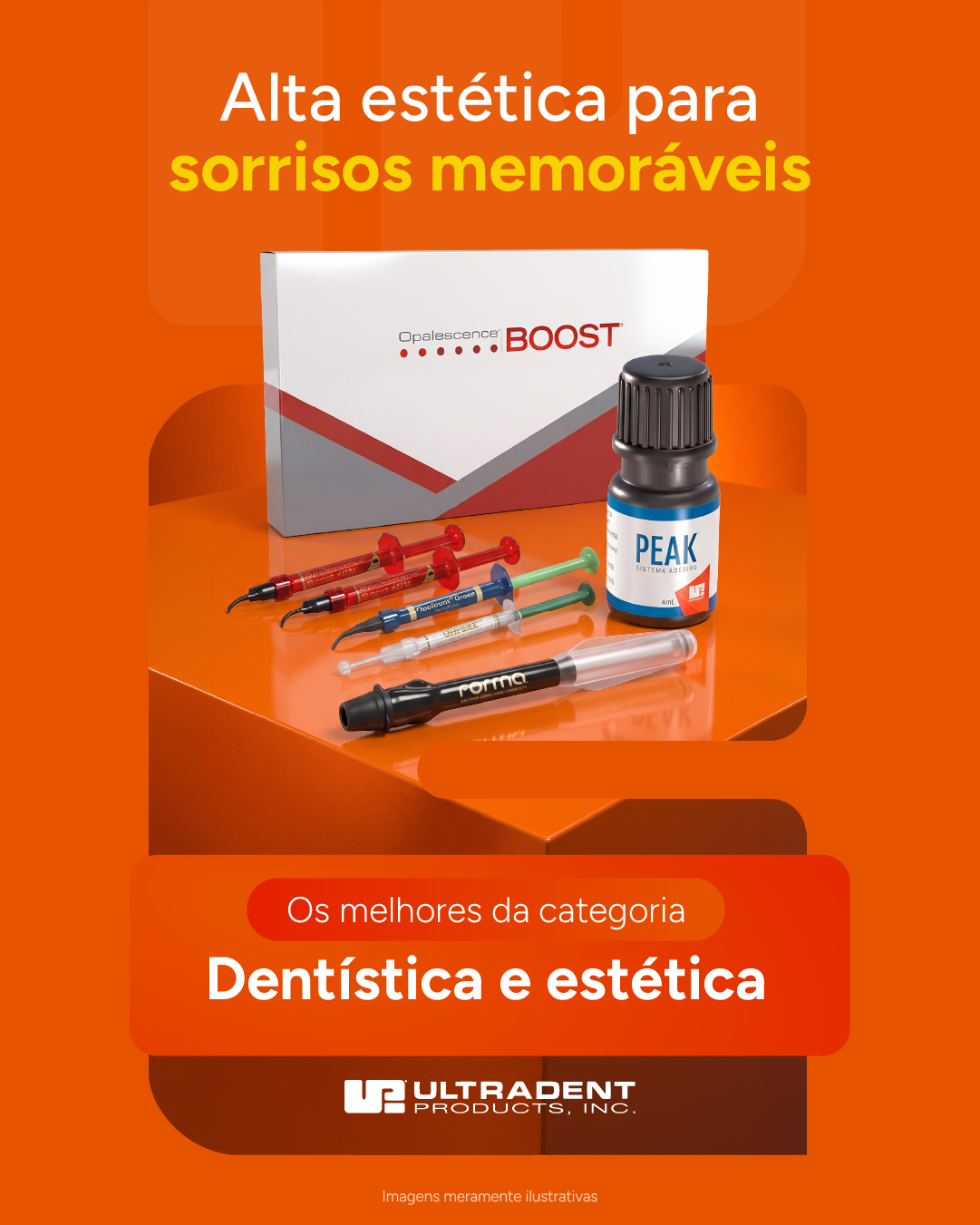 Dental Borges Facebook ad: Ultradent na Dental Borges!