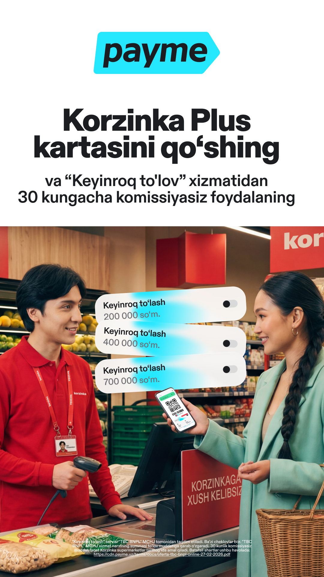 Payme Facebook ad