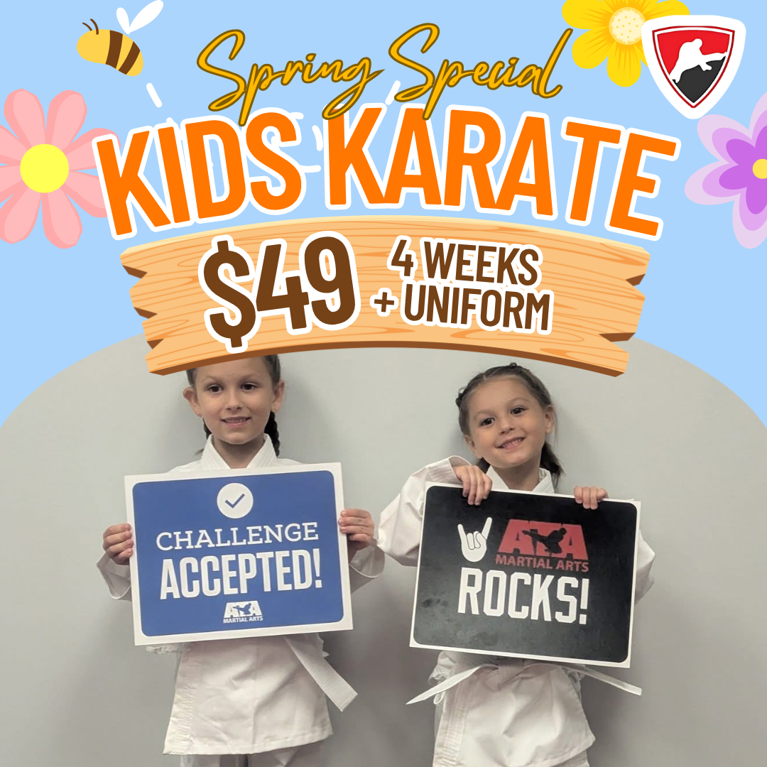 ATA Martial Arts Oakmont Facebook ad: Spring Into Confidence & Growth!