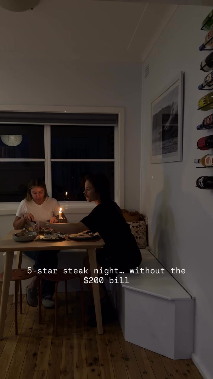 Our Cow Facebook ad: Restaurant quality without footing the bill