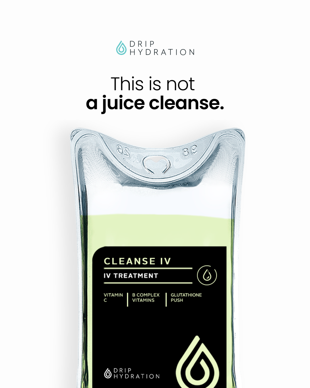 Drip Hydration Facebook ad