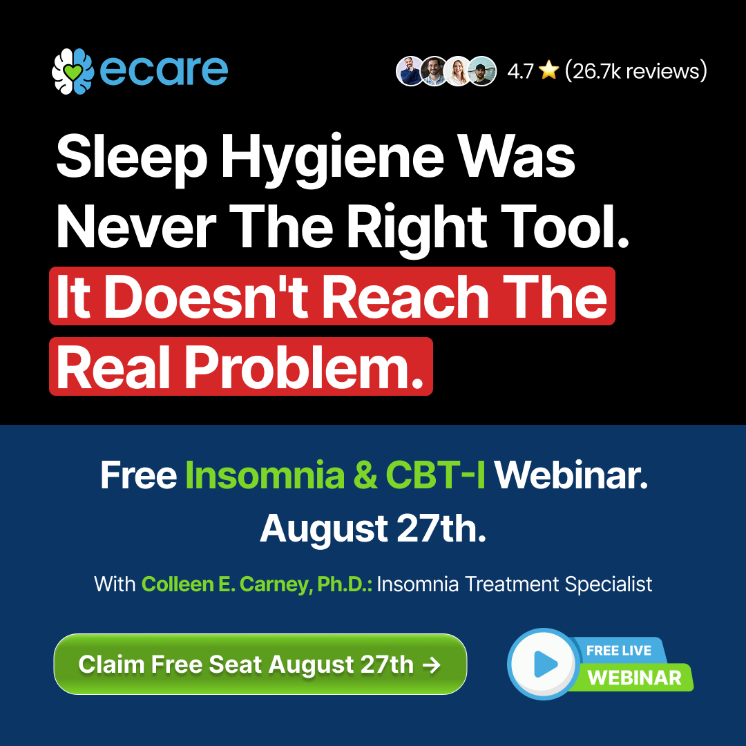eCare Behavioral Health Institute Facebook ad
