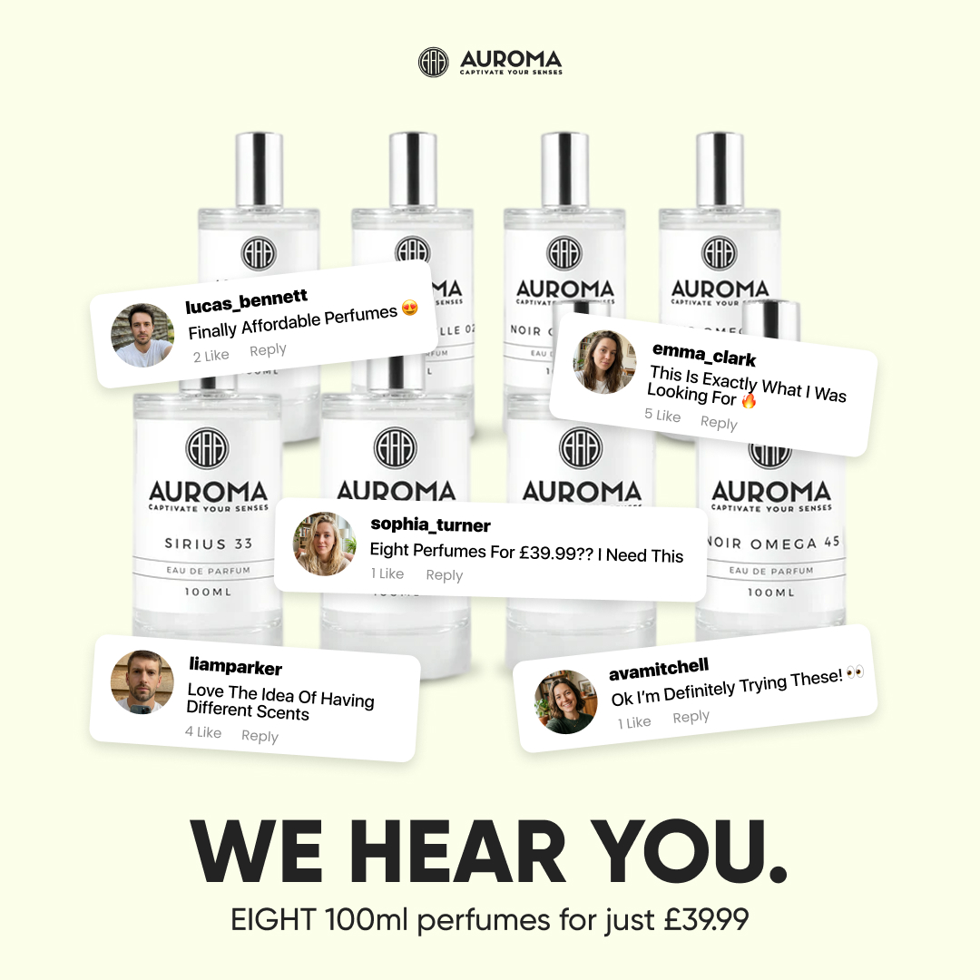 Auroma Fragrances Facebook ad