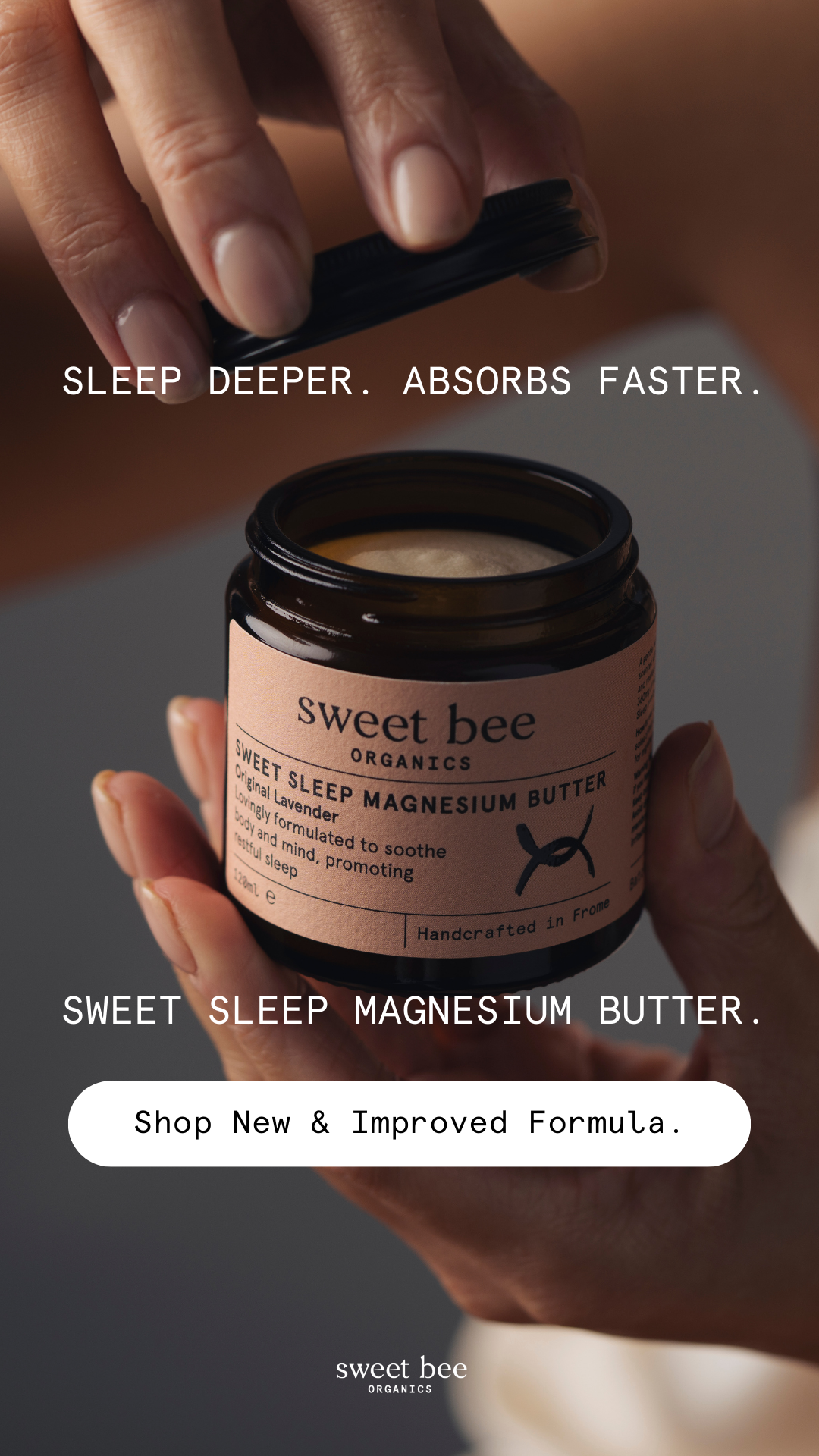 Sweet Bee Organics Facebook ad