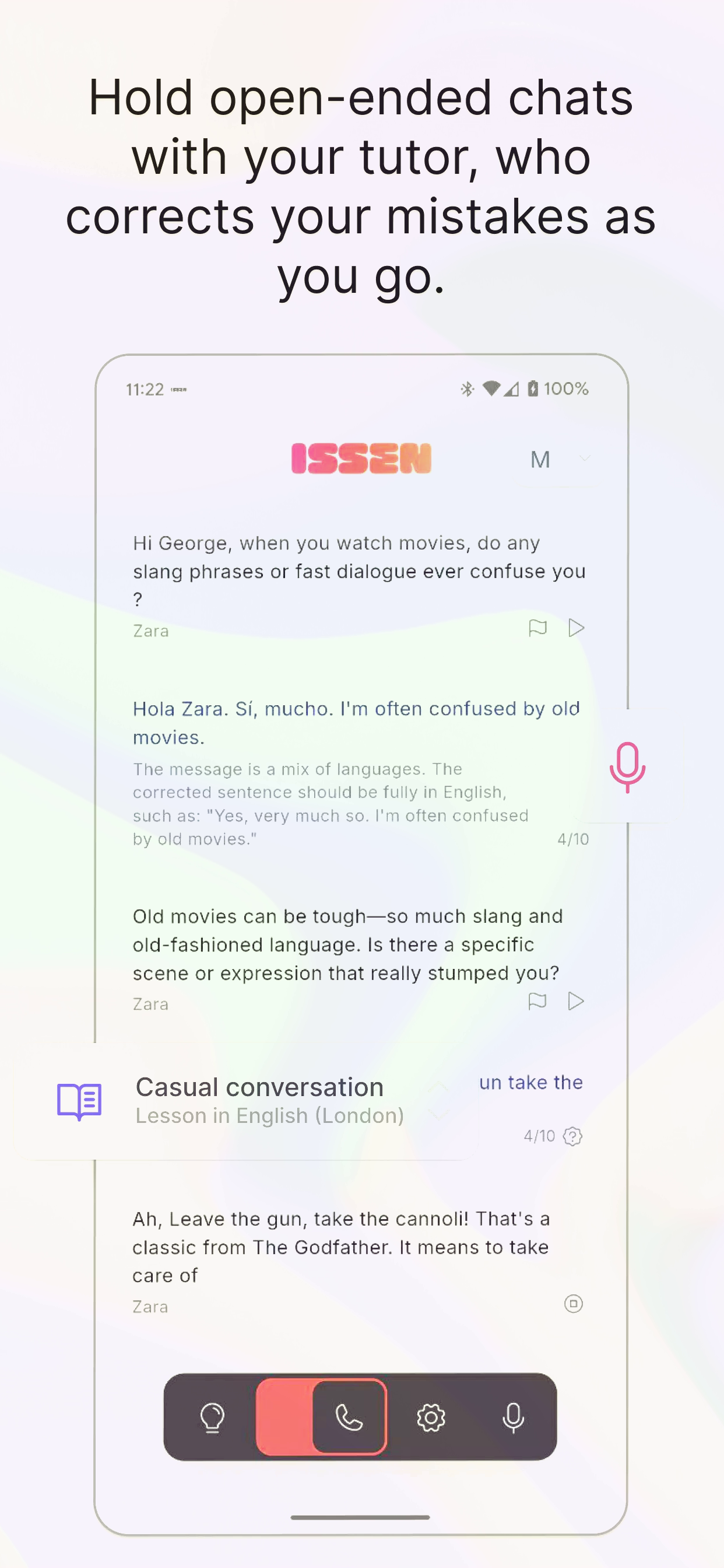 Fieldnote - Language Practice Facebook ad