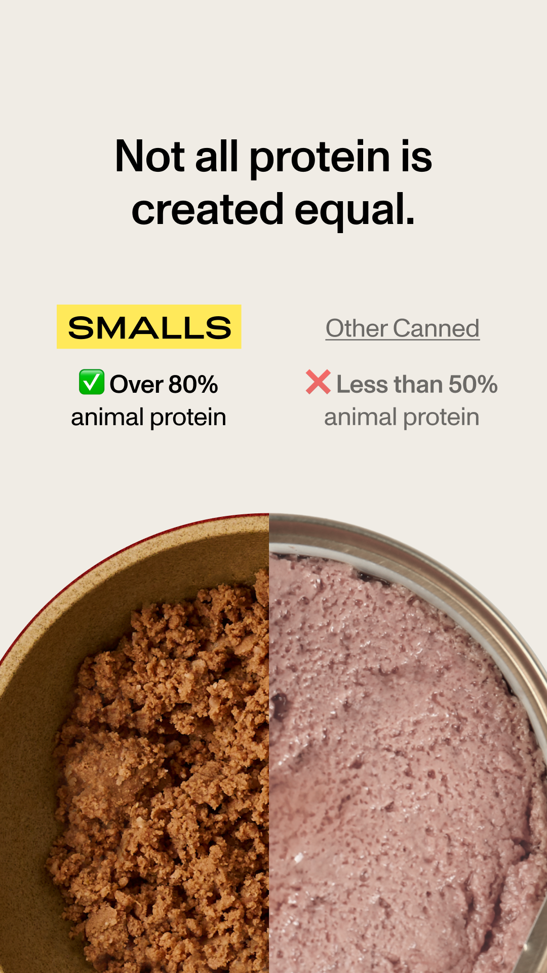 Smalls Facebook ad
