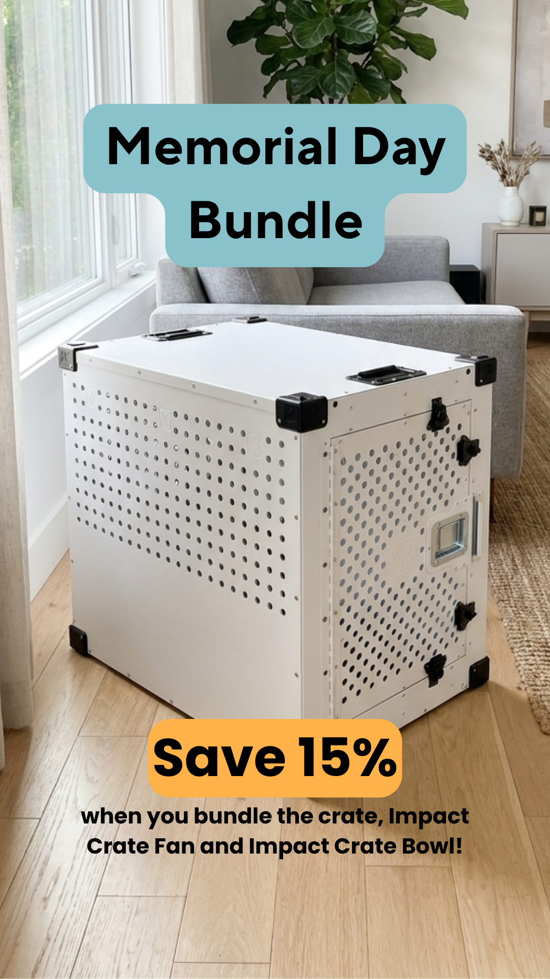Impact Dog Crates Facebook ad
