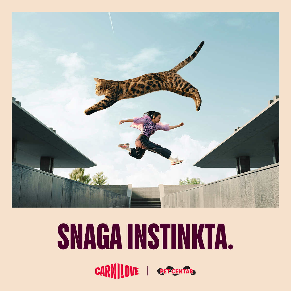 CARNILOVE RS Facebook ad: Instinkt se nikada ne usporava.
