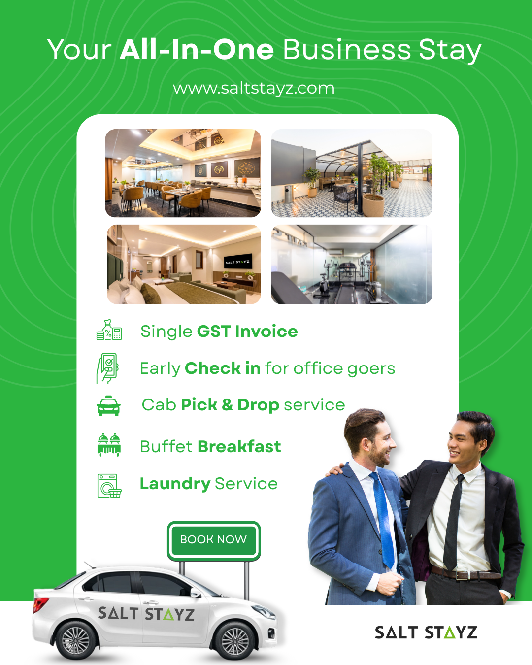 SALT STAYZ Facebook ad: SaltStayz Hotel