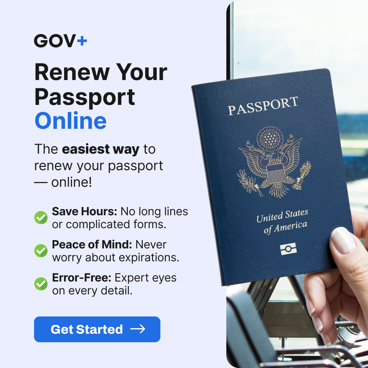 GovPlus Facebook ad