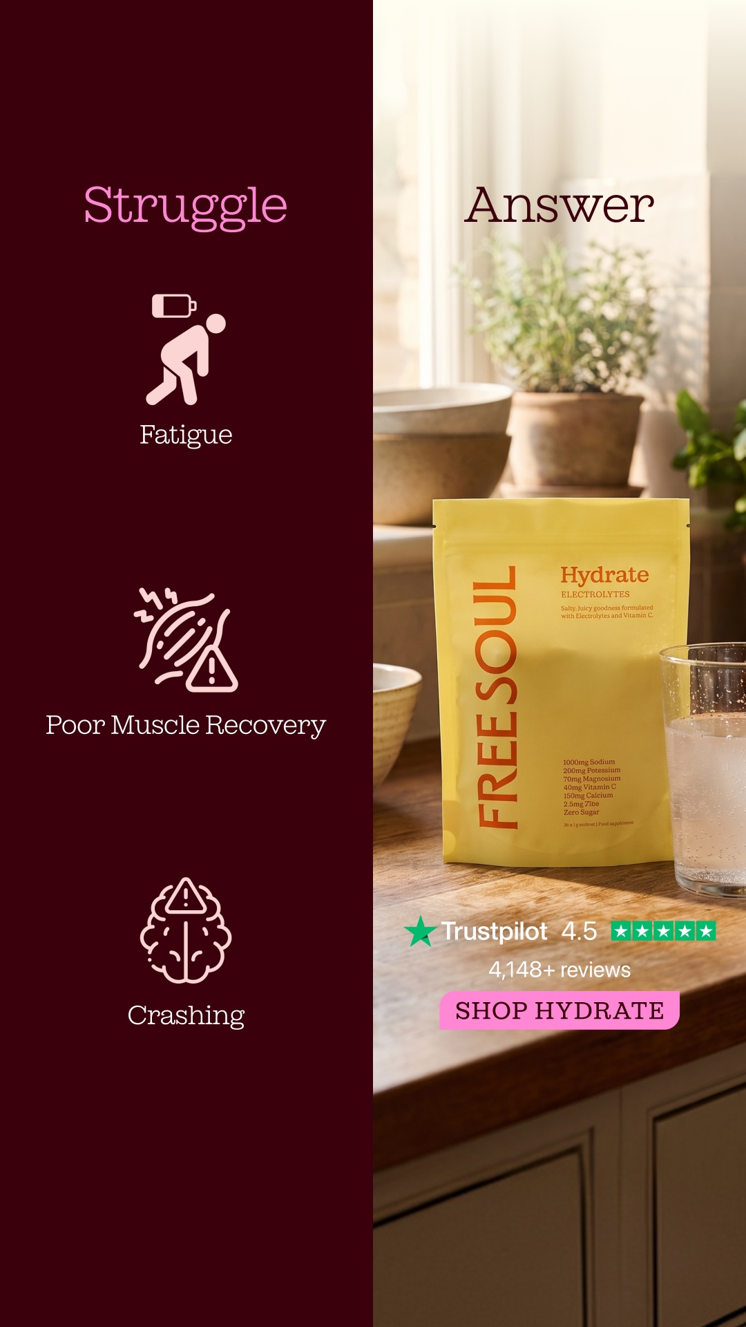 Free Soul Facebook ad