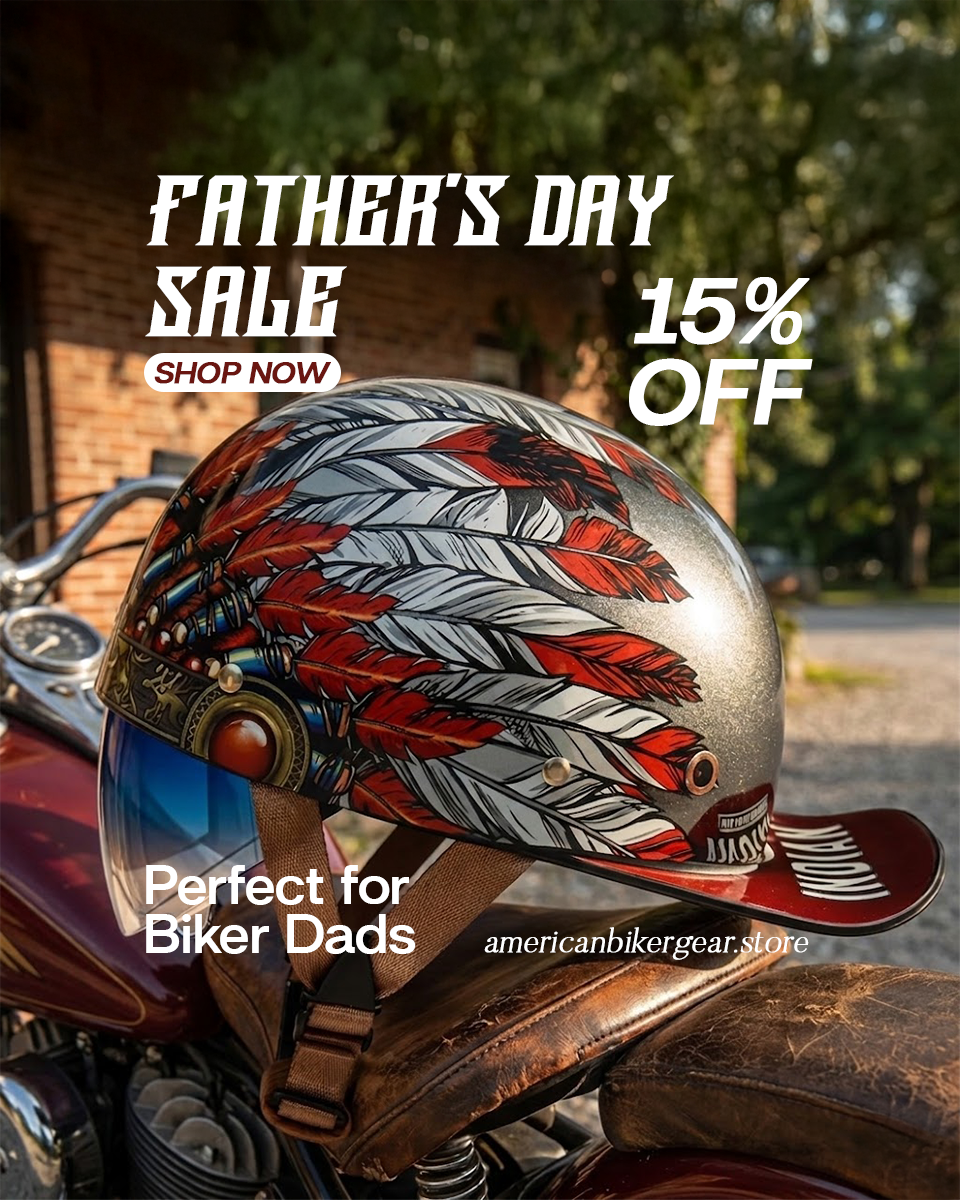 BikerGear - Fuel & Freedom Facebook ad