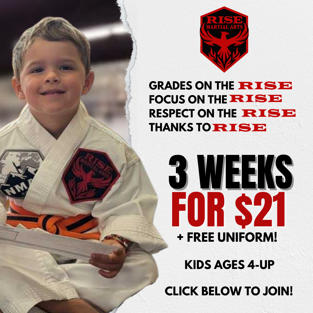 Rise Martial Arts- Lakewood Facebook ad