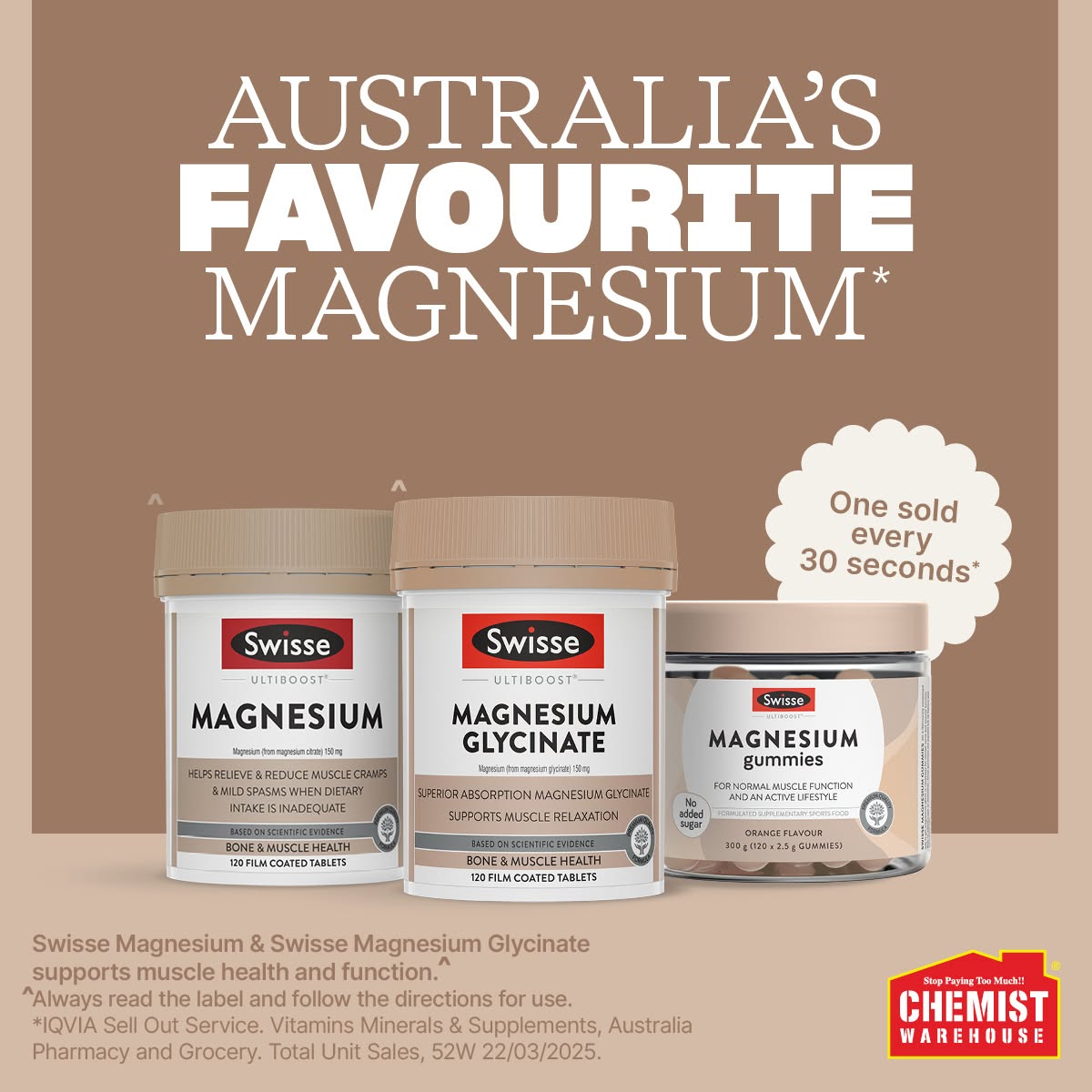 Chemist Warehouse Facebook ad