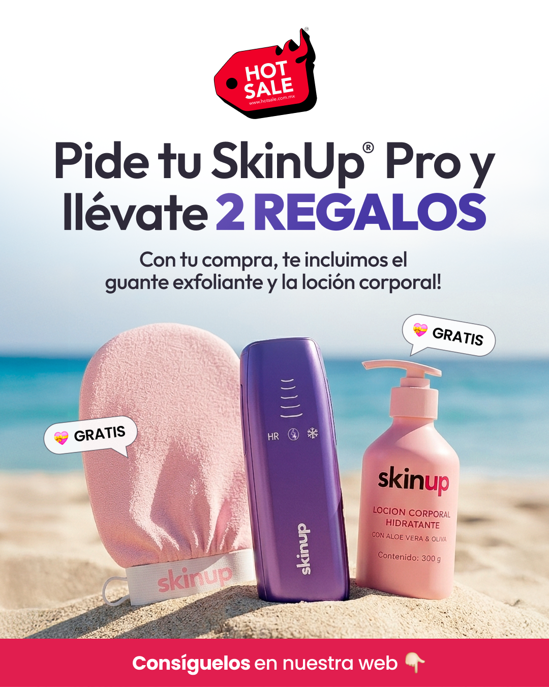 SkinUp México Facebook ad: La Mayor Venta del Año