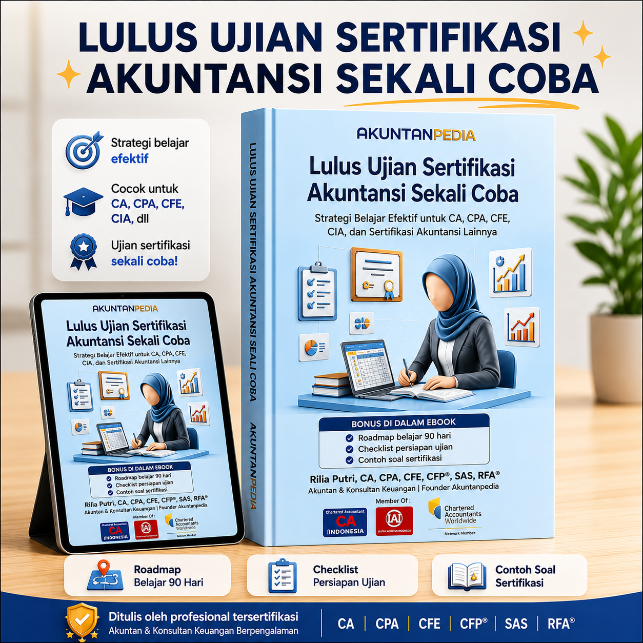 Rilia Putri Facebook ad: Sudah belajar berbulan-bulan, tapi tetap belum lulus ujian…