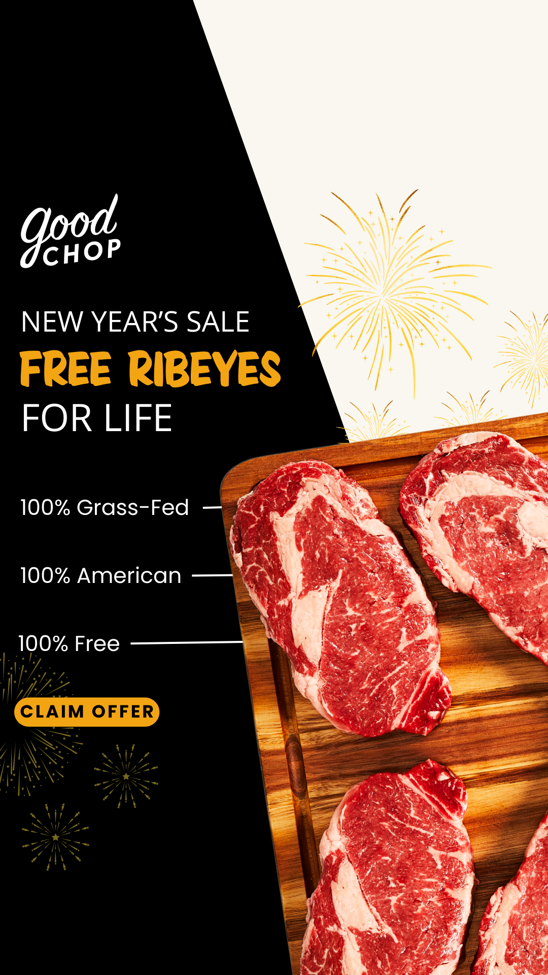 GoodChop Facebook ad
