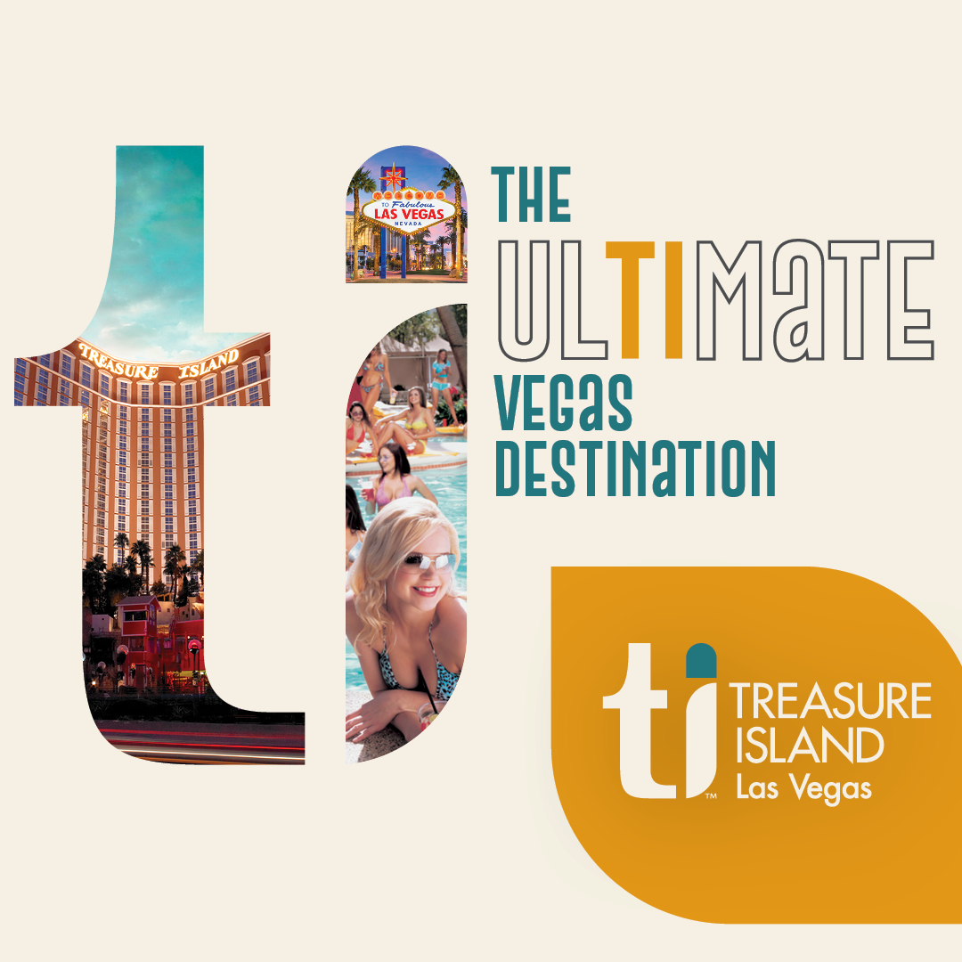 Treasure Island Hotel & Casino Facebook ad: Book Your Stay Today