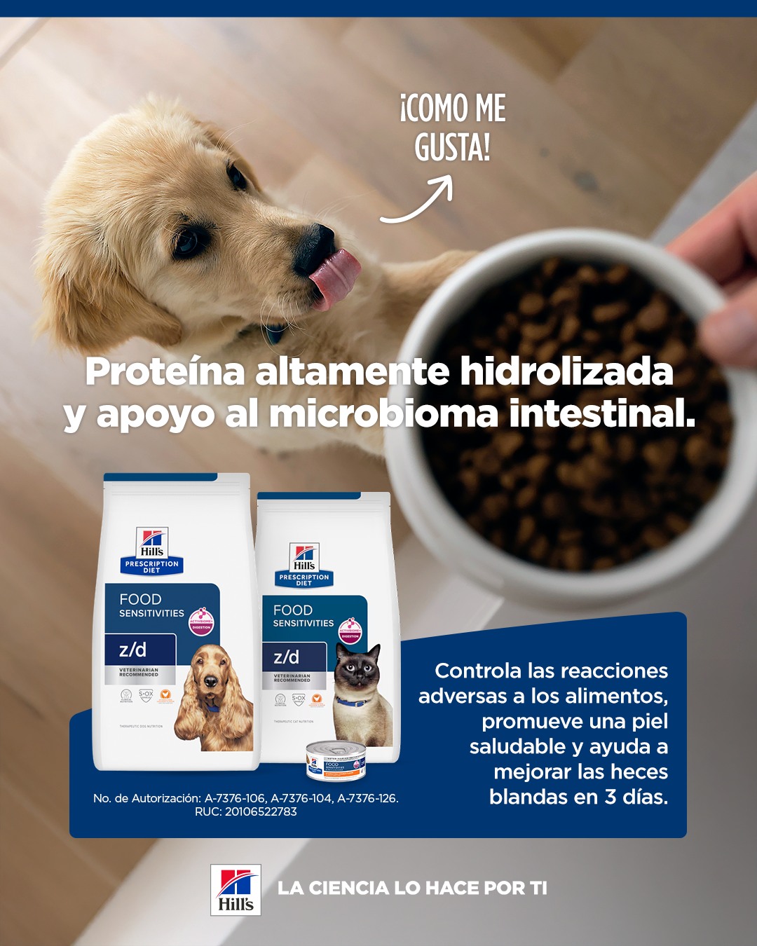 Hill's Vet LATAM Facebook ad