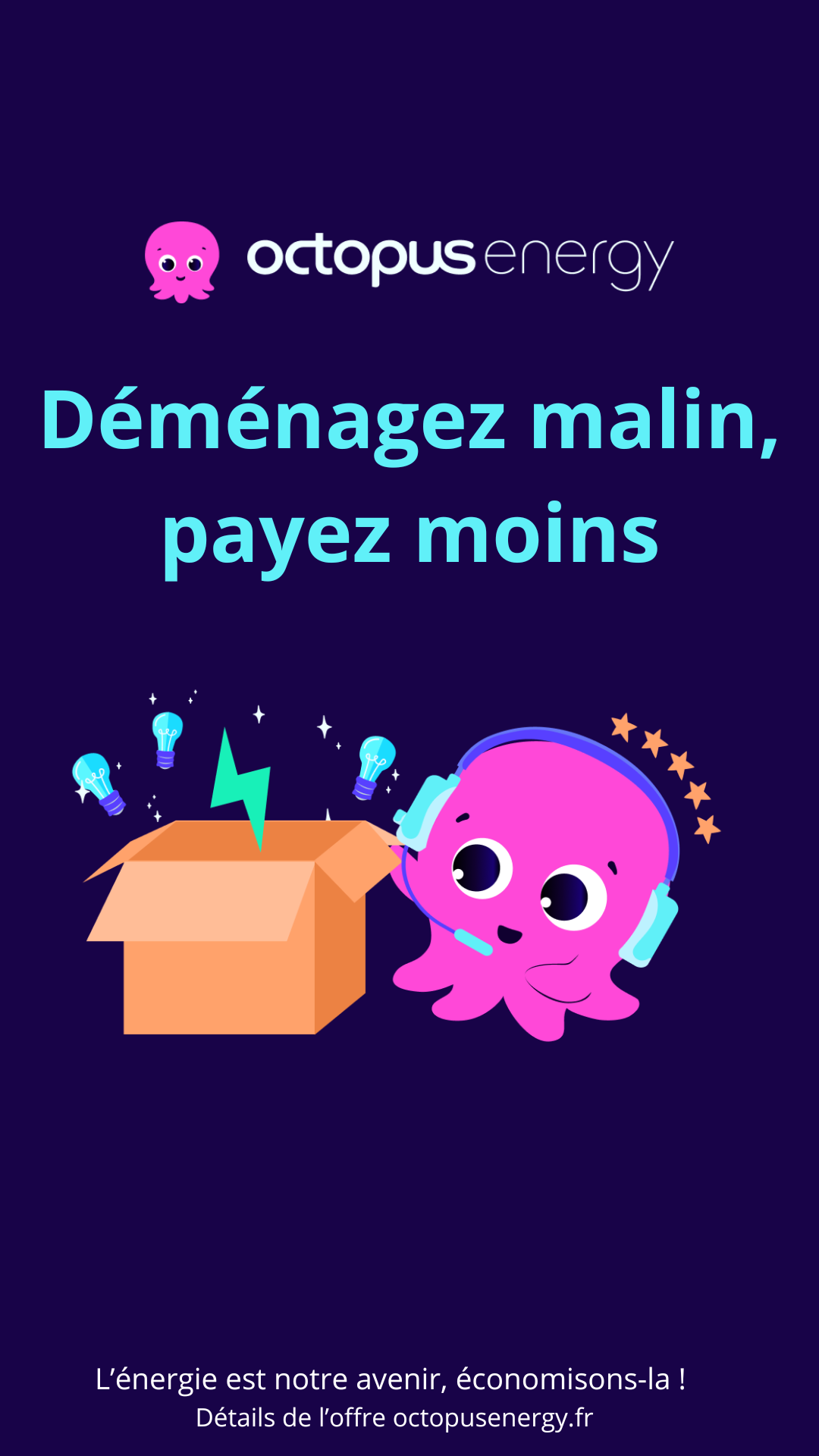 Octopus Energy Facebook ad