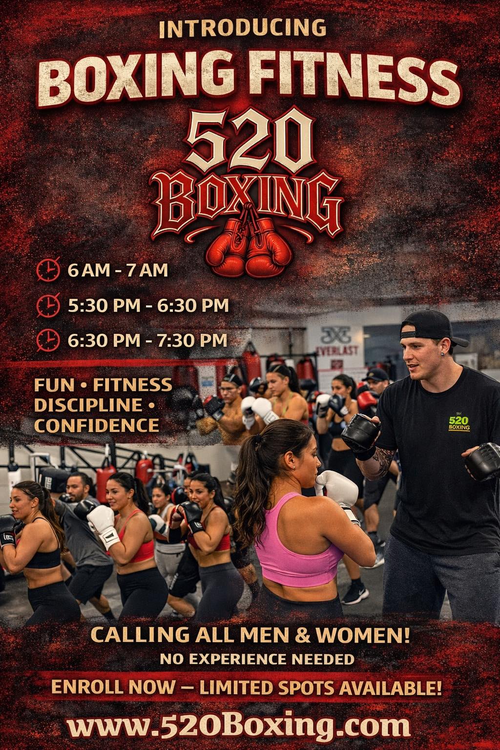 520 Boxing Academy & Fitness Facebook ad
