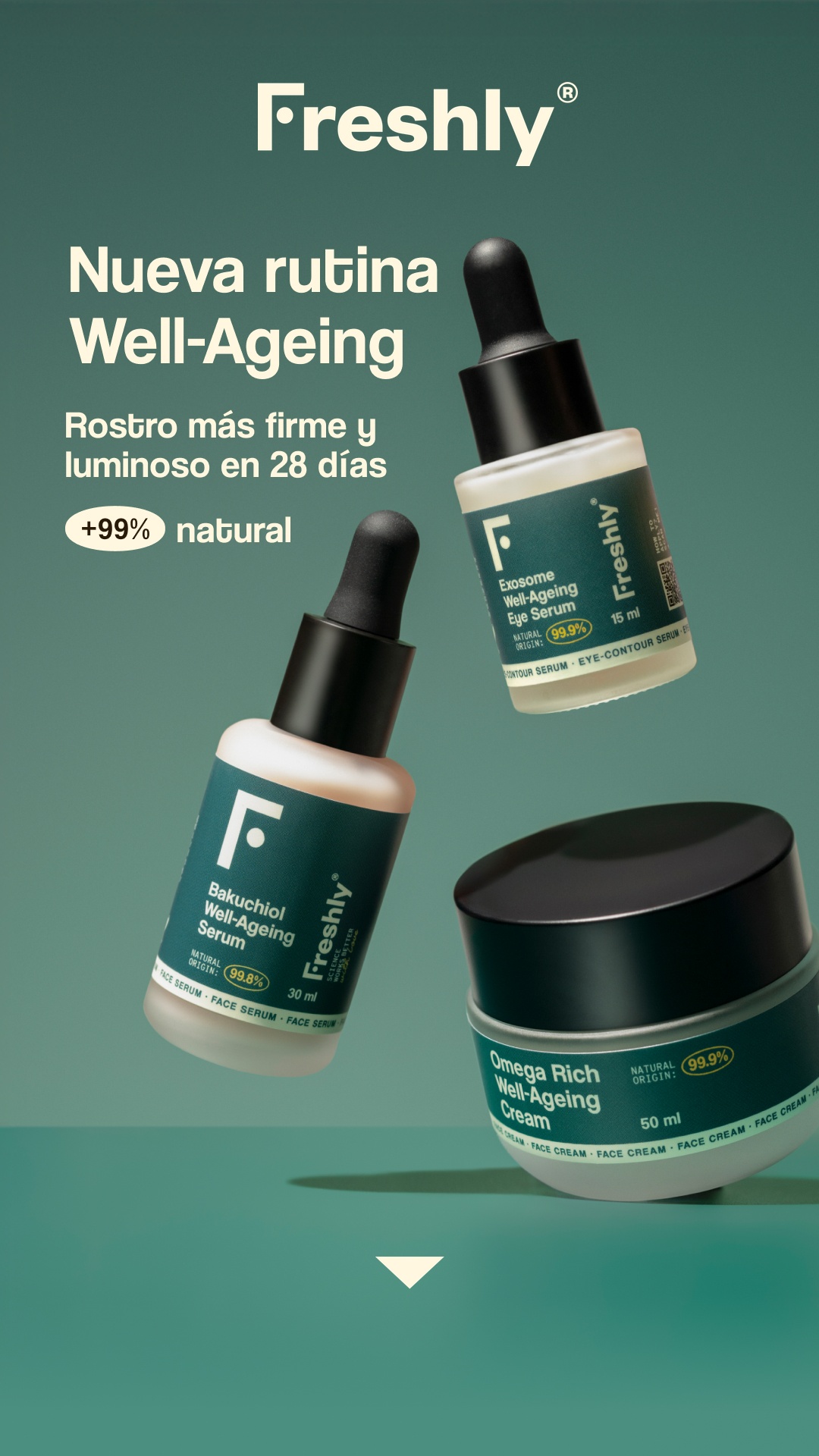 Freshly Cosmetics Facebook ad