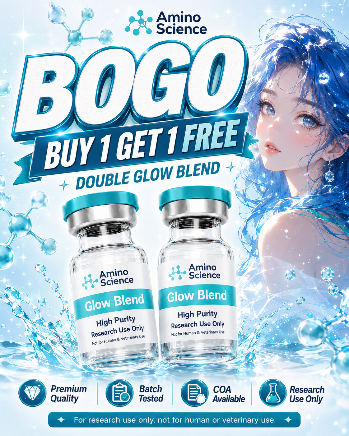 Amino Science Labs Facebook ad