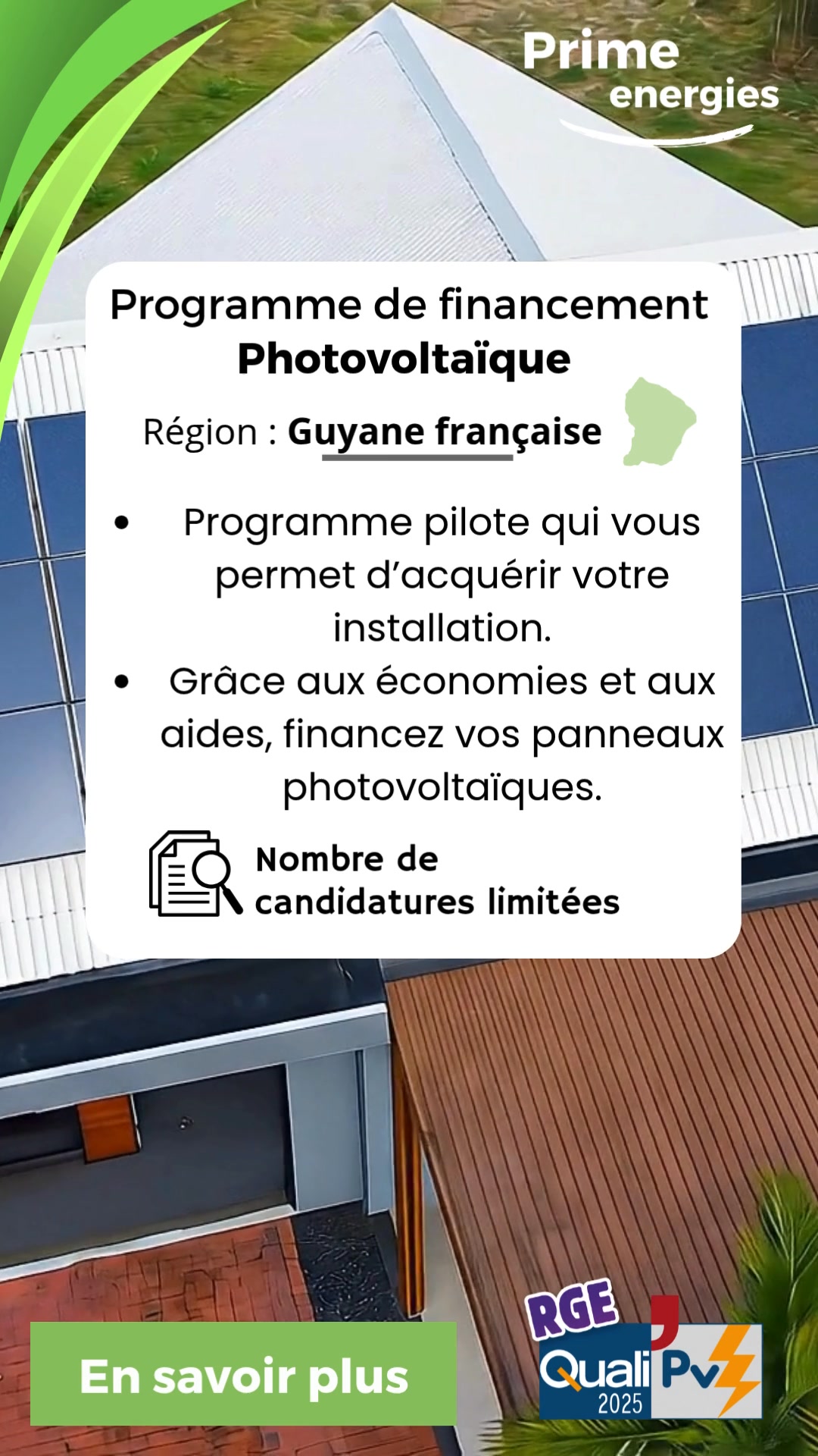 Prime énergies Facebook ad