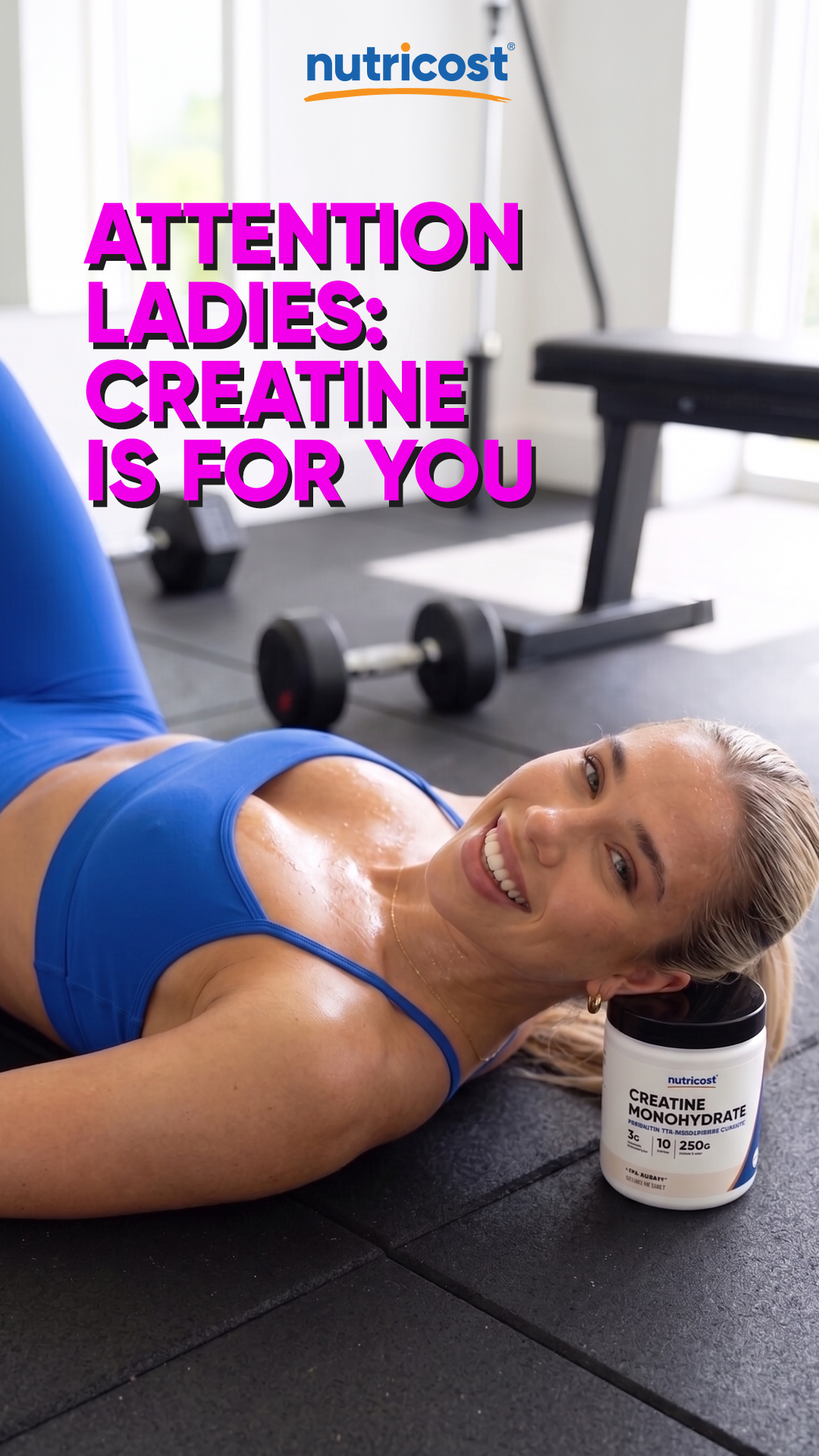 Nutricost Facebook ad