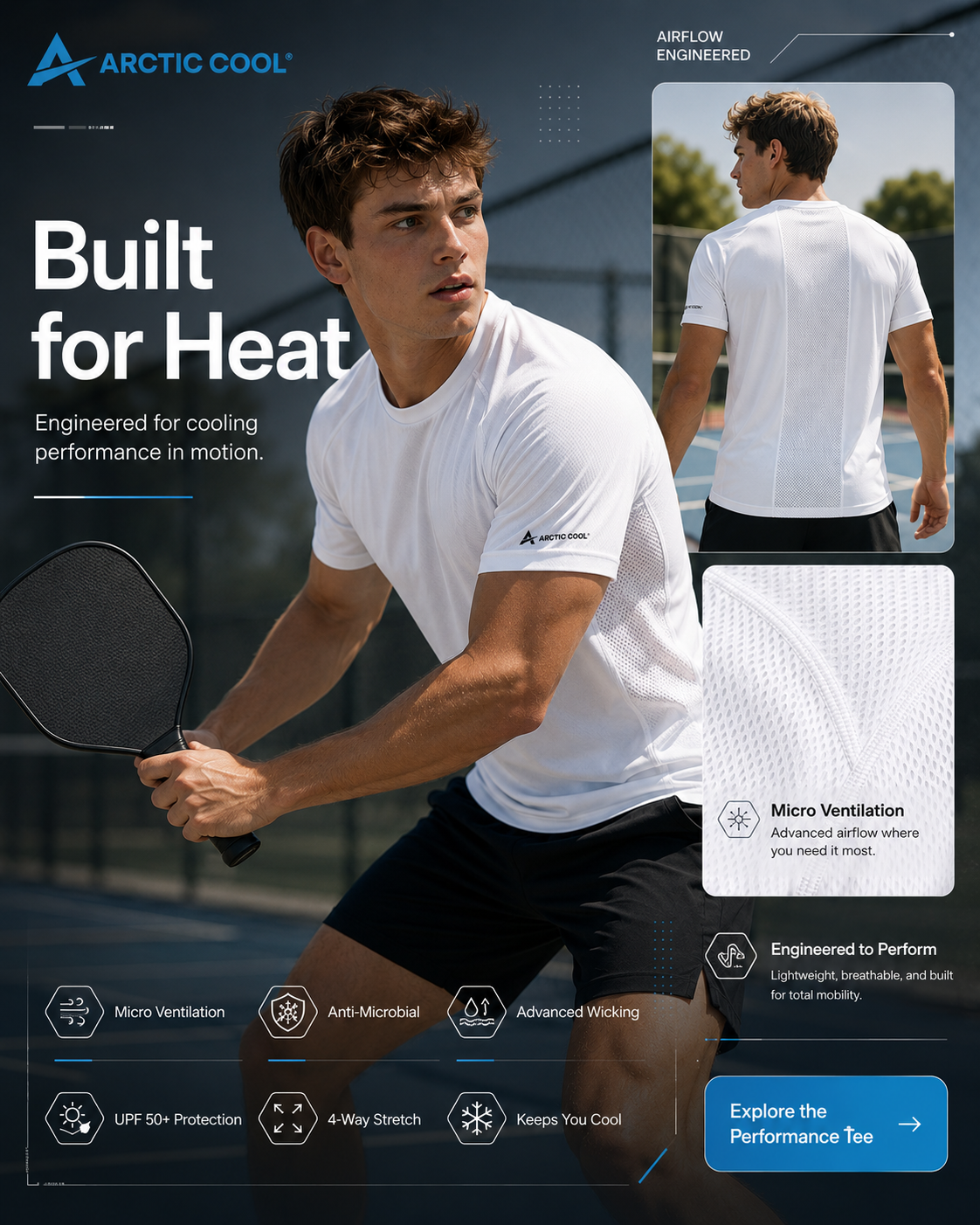 Arctic Cool Facebook ad