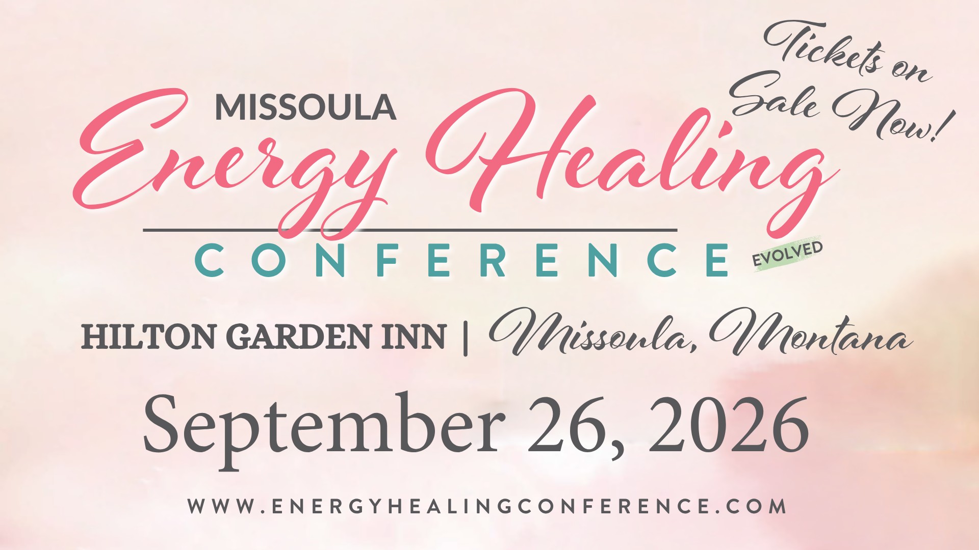 Energy Healing Conference Facebook ad: Energy Healing Conference [Missoula, MT]