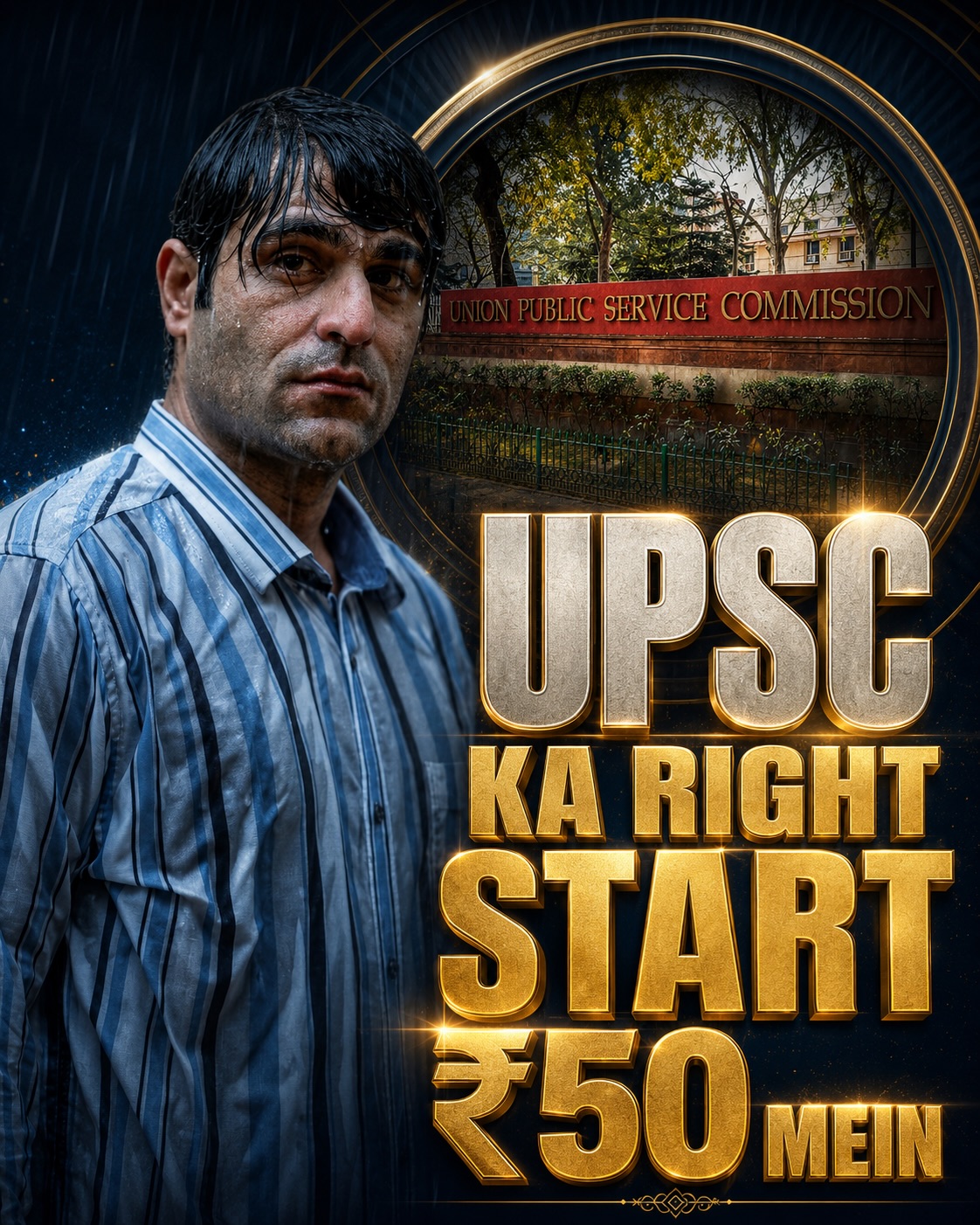 Naman Sharma IAS Study Hub Facebook ad: Want to become an IAS, IPS or IFS…