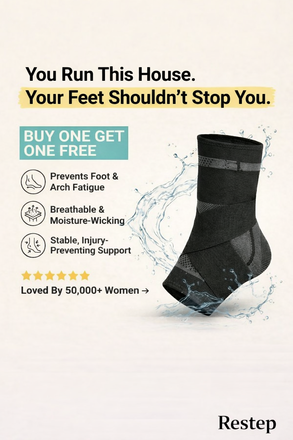 Foot Health Journal Facebook ad