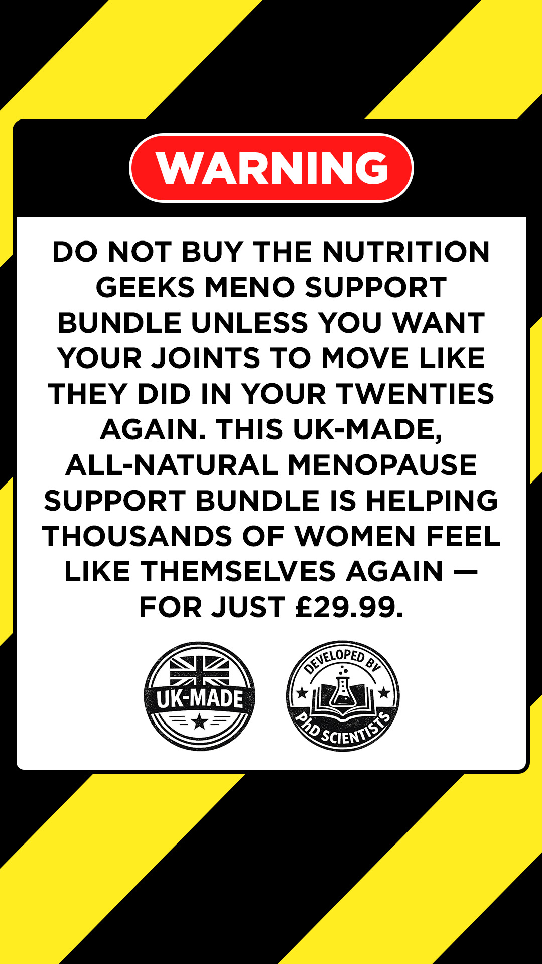 The Wellness Protocol Facebook ad