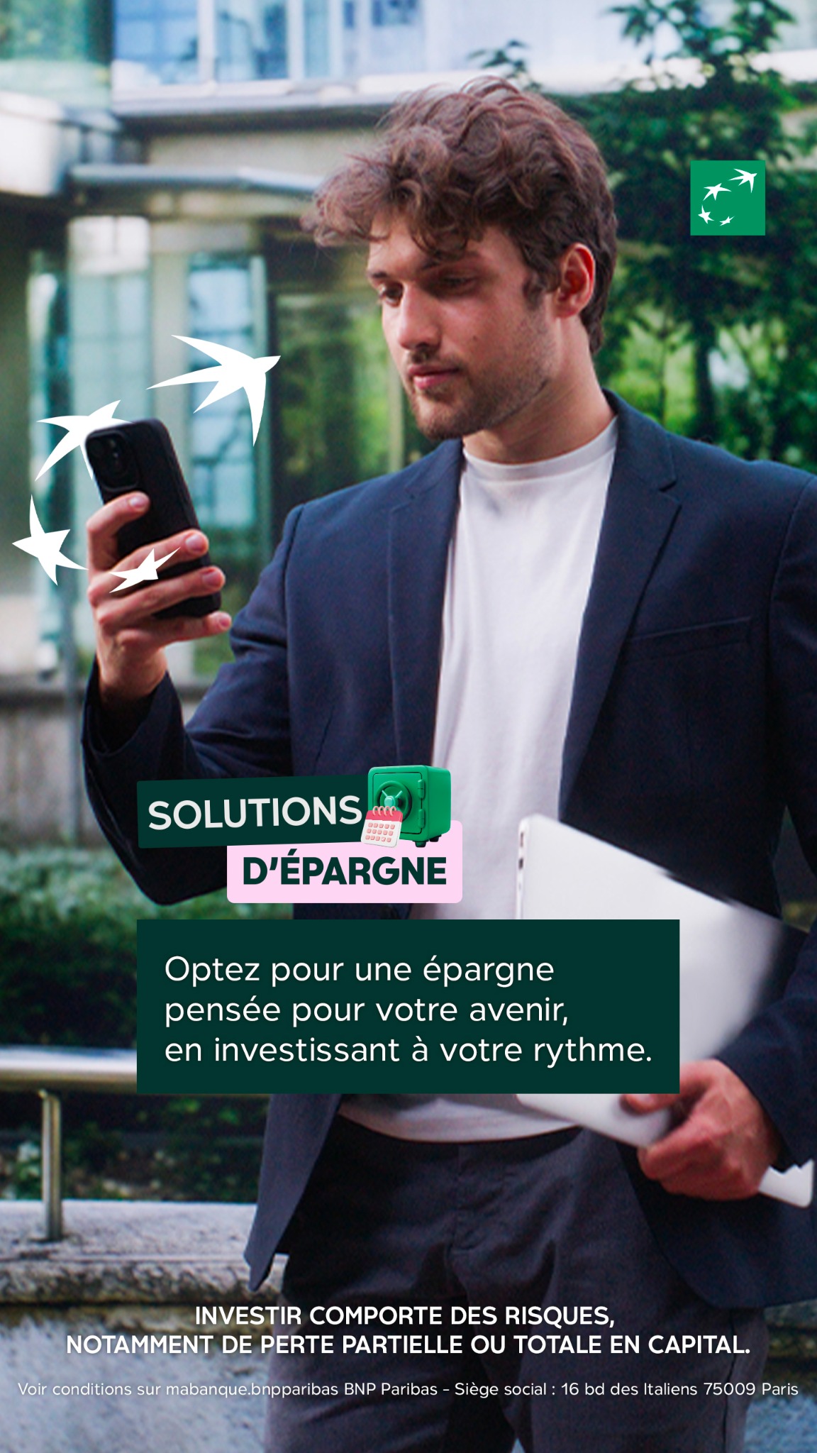 Ma Banque BNP Paribas Facebook ad