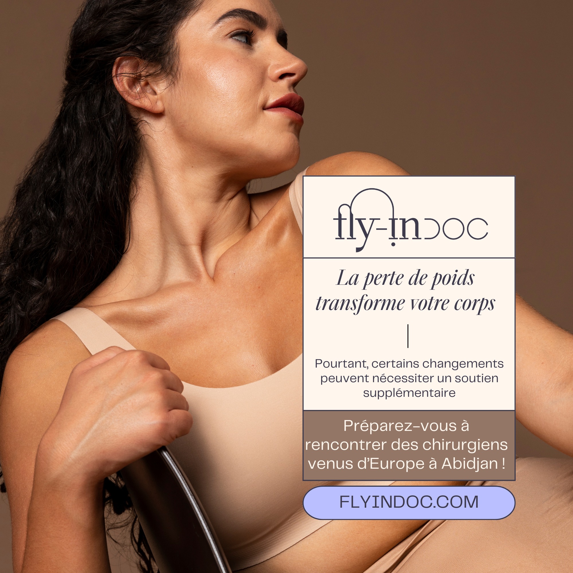 Flyindoc.com Facebook ad: FR/EN