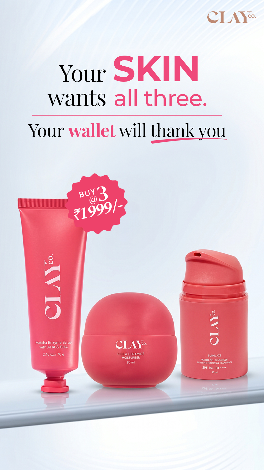 ClayCo Facebook ad