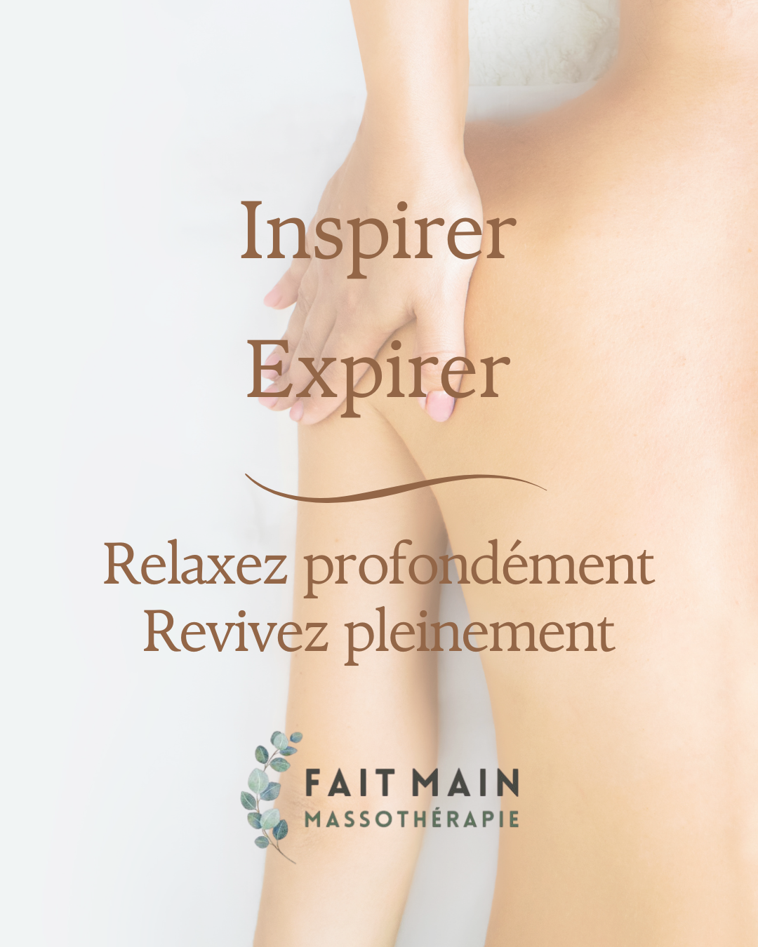 Fait Main Massothérapie Facebook ad