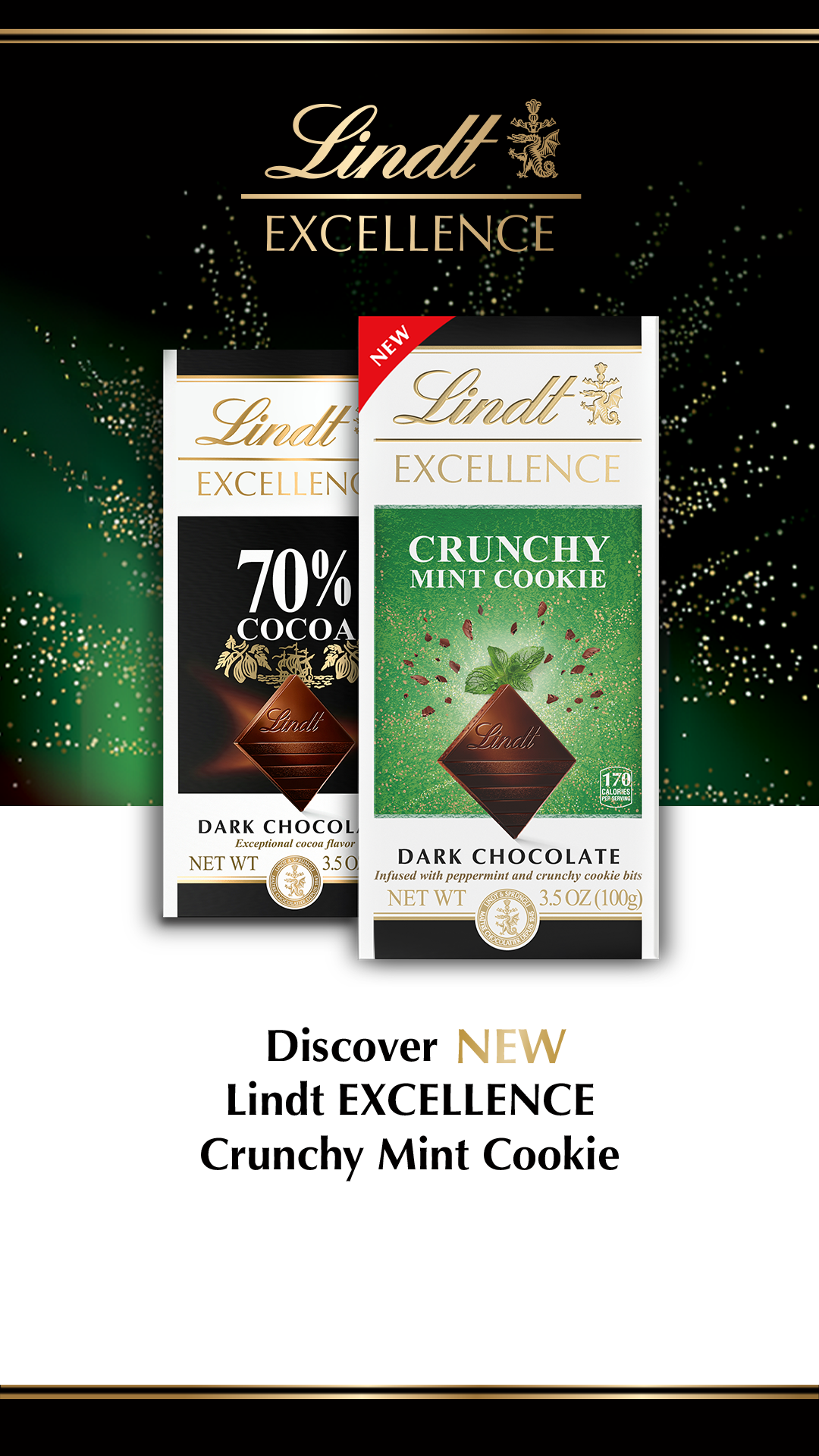 Lindt Facebook ad: Discover Lindt EXCELLENCE