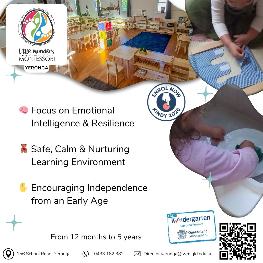Little Wonders Montessori - Yeronga Facebook ad from Sep 10, 2025