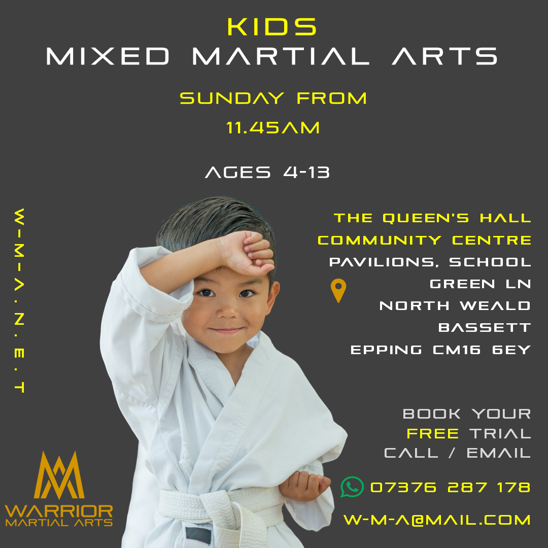 Warrior Martial Arts & Fitness Facebook ad: 𝐉𝐨𝐢𝐧 𝐖𝐚𝐫𝐫𝐢𝐨𝐫 𝐌𝐚𝐫𝐭𝐢𝐚𝐥 𝐀𝐫𝐭𝐬 𝐂𝐥𝐚𝐬𝐬