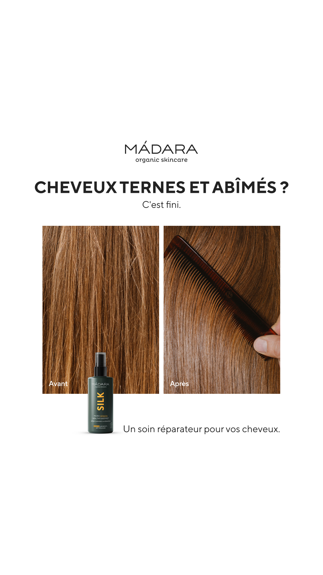 Mádara Organic Skincare Facebook ad